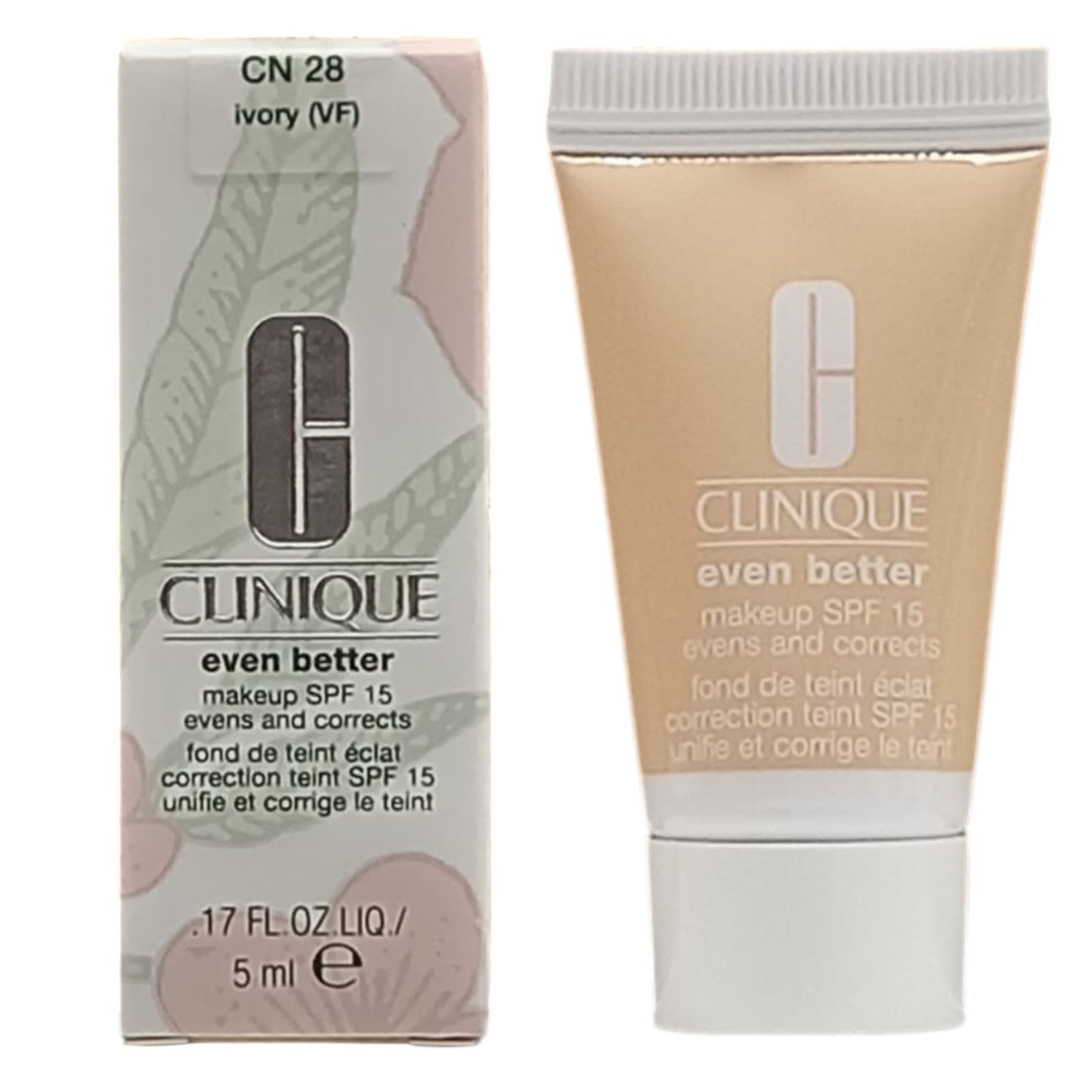 Clinique, Even Better, Parabenfrei, Hydratisierend, Flüssige Grundierung, CN 28, Elfenbein, SPF 15, 5 ml *Muster