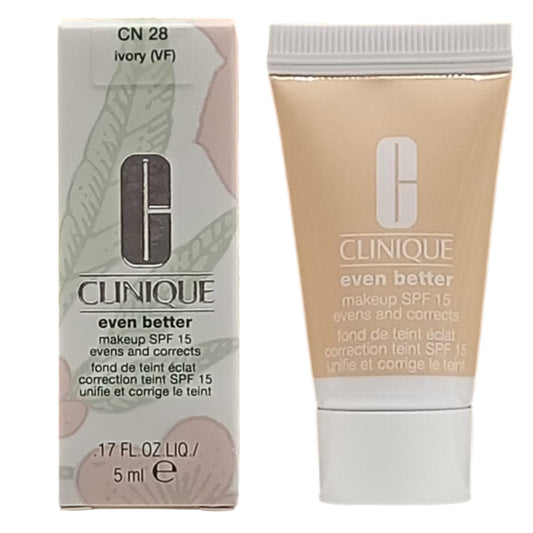 Clinique, Even Better, Parabenfrei, Hydratisierend, Flüssige Grundierung, CN 28, Elfenbein, SPF 15, 5 ml *Muster