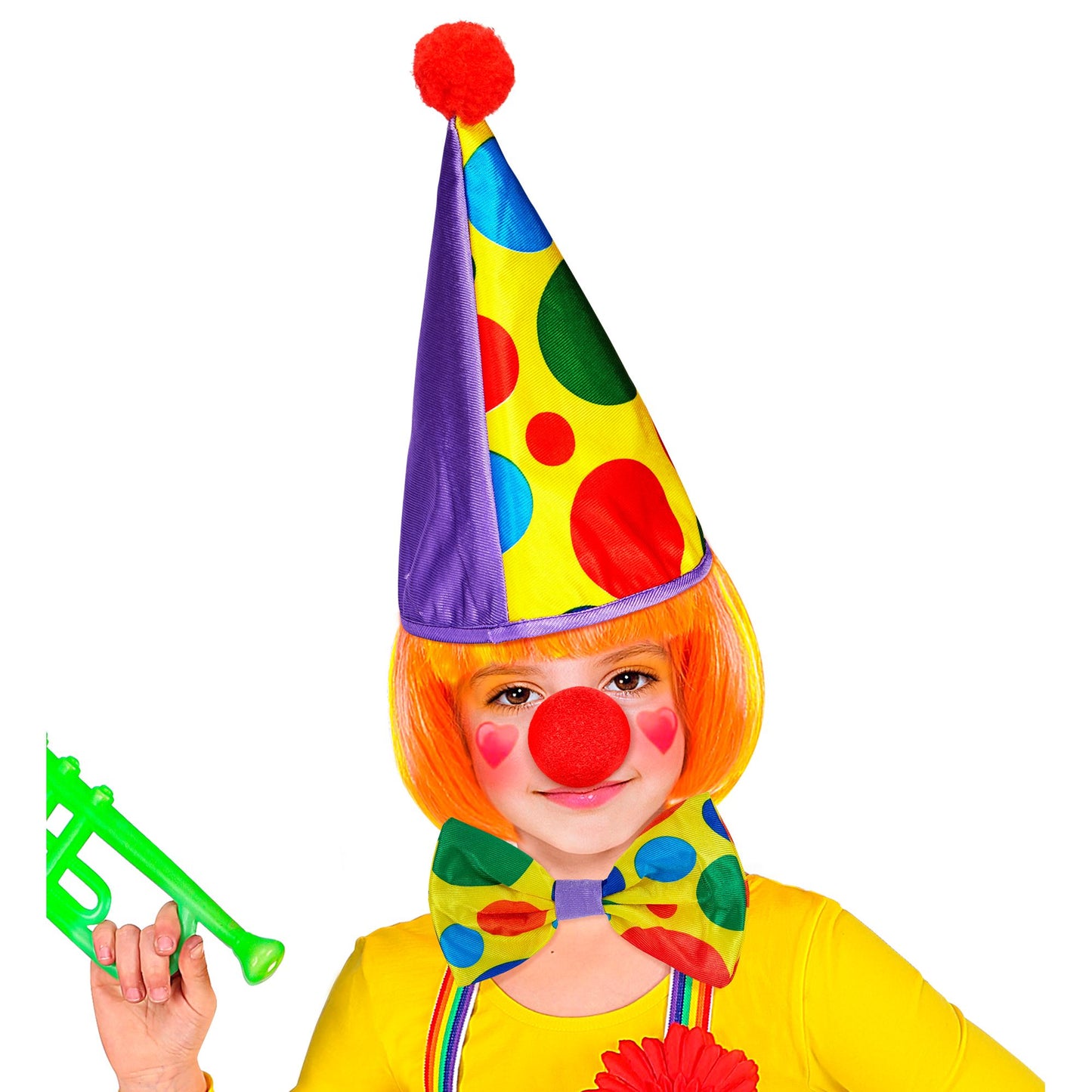 "CLOWN" Dress- Up- Set (Hut, Fliege, Nase) – Ansicht 3