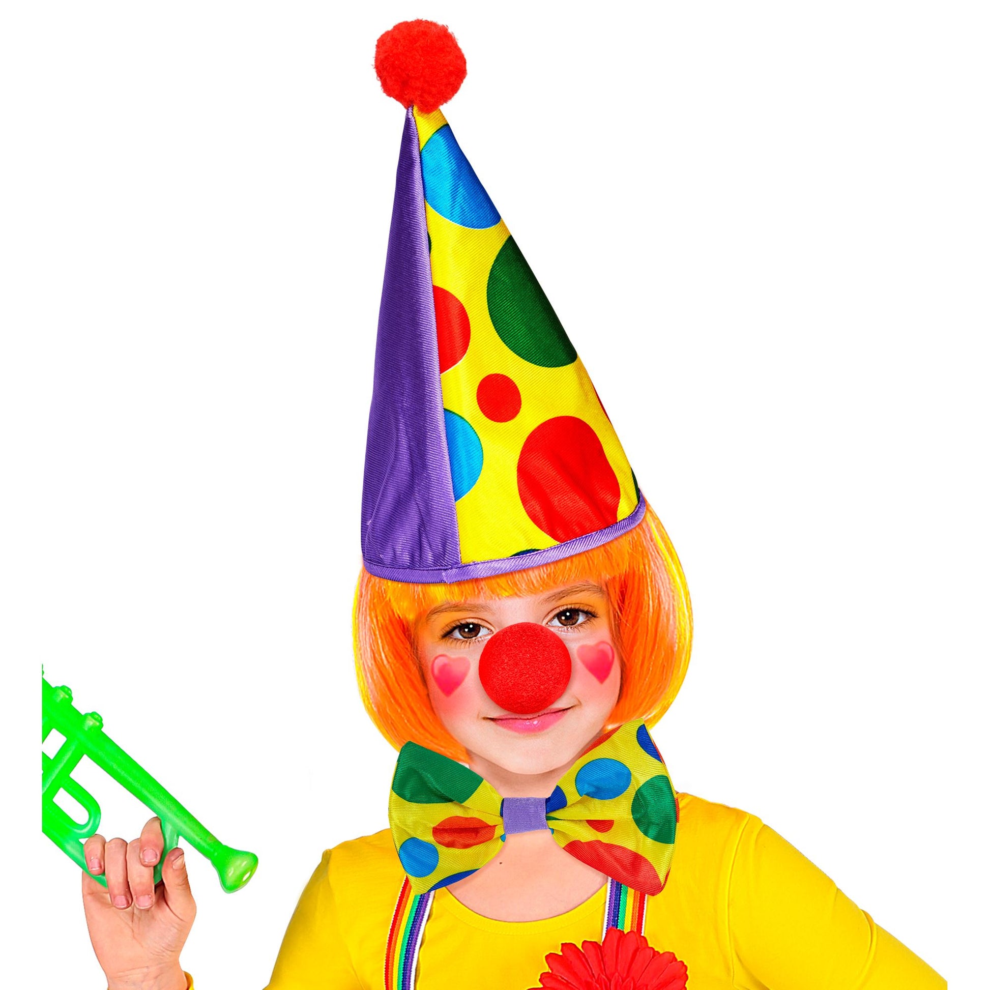 "CLOWN" Dress- Up- Set (Hut, Fliege, Nase) – Ansicht 3
