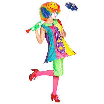 "CLOWN" (Kleid mit Reifrock und Krawatte, Hose) – Ansicht 3