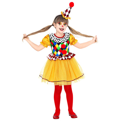 "CLOWN" (Kleid mit Tutu, Minihut) – Ansicht 4