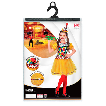 "CLOWN" (Kleid mit Tutu, Minihut) – Ansicht 5