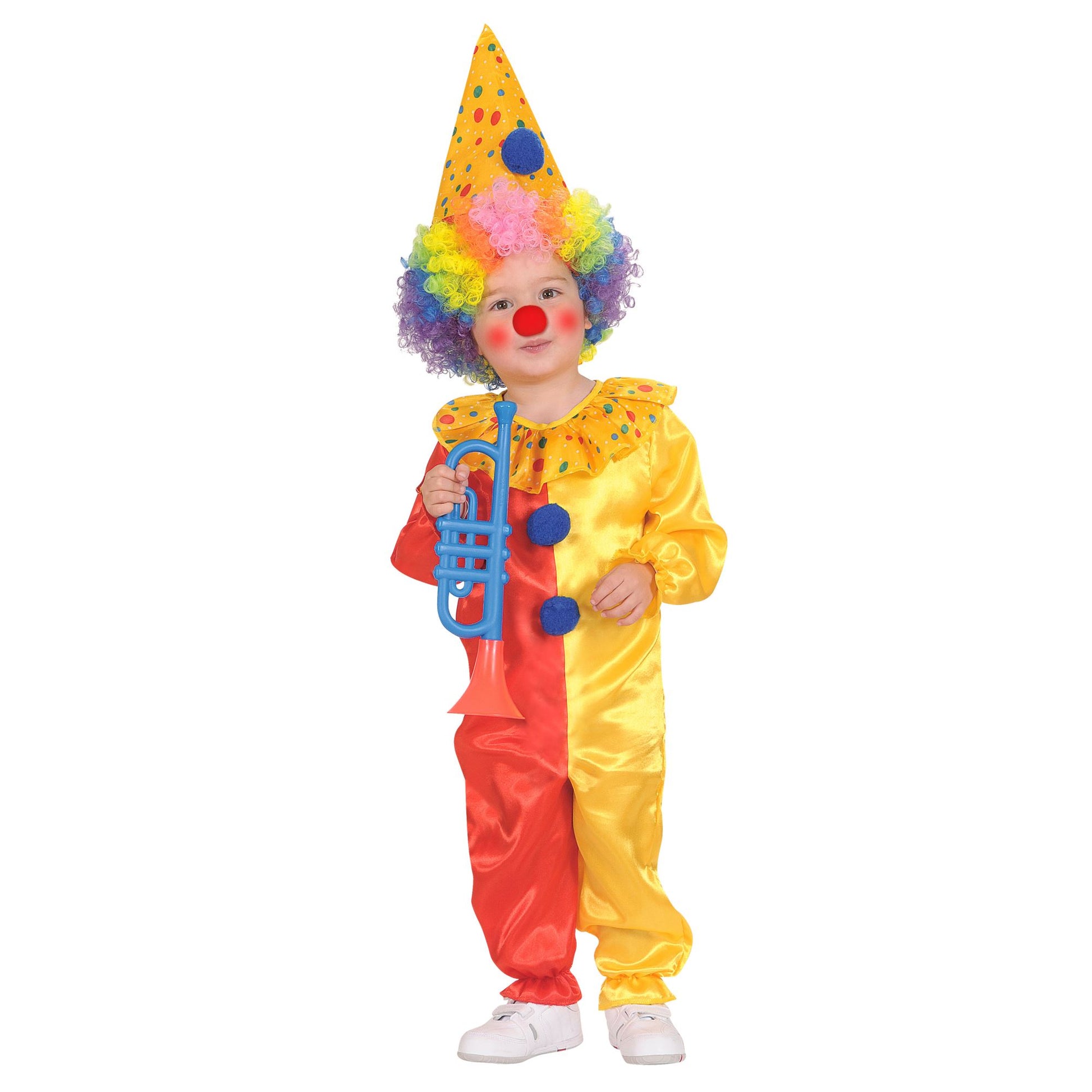 "CLOWN" (Kostüm, Hut) – Vorderansicht