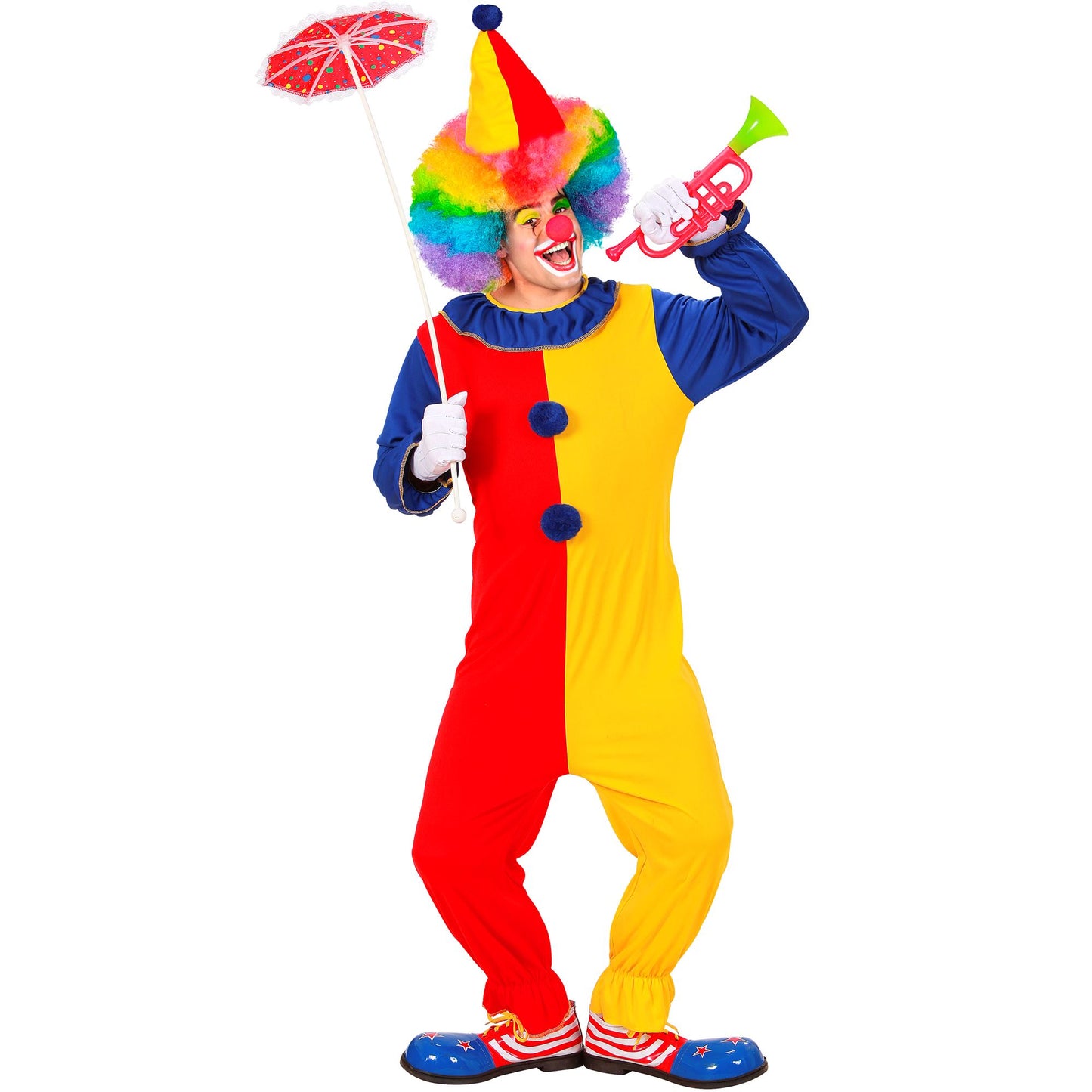 "CLOWN" (Overall, Hut) – Detailansicht