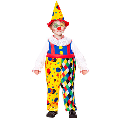 "CLOWN" (Overall, Hut) – Vorderansicht