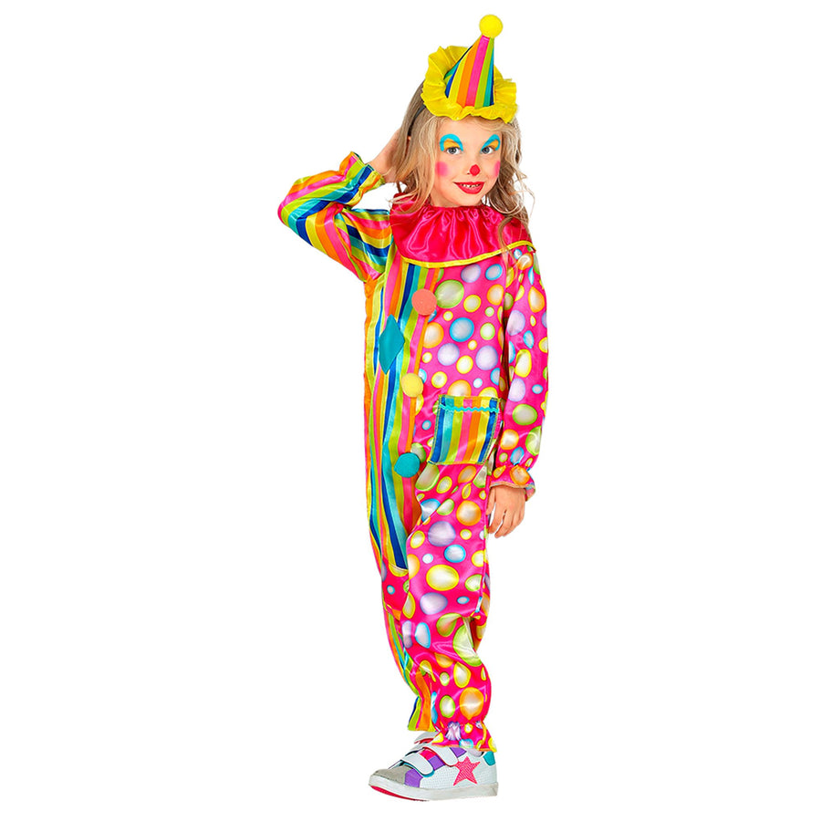 "CLOWN" (Overall mit Kragen, Minihut) – Detailansicht