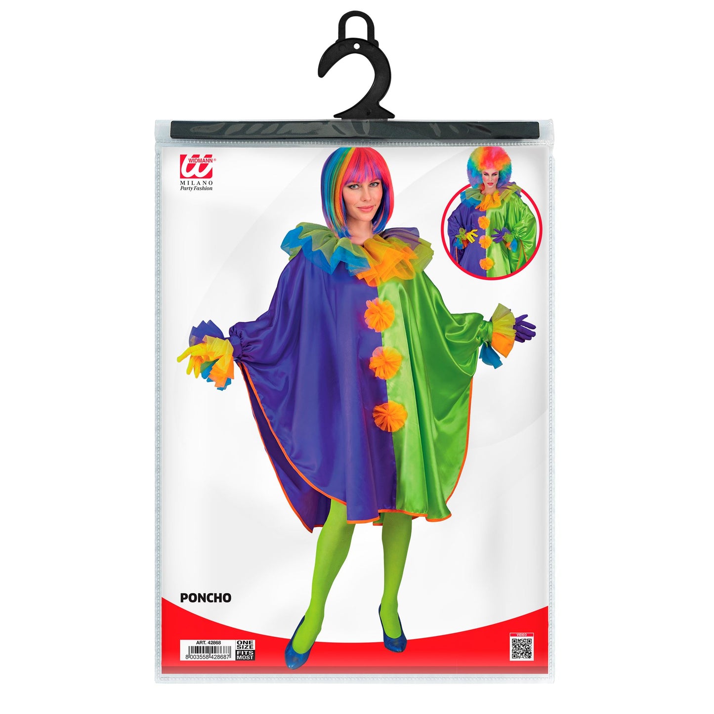 "CLOWN PONCHO" – Ansicht 4