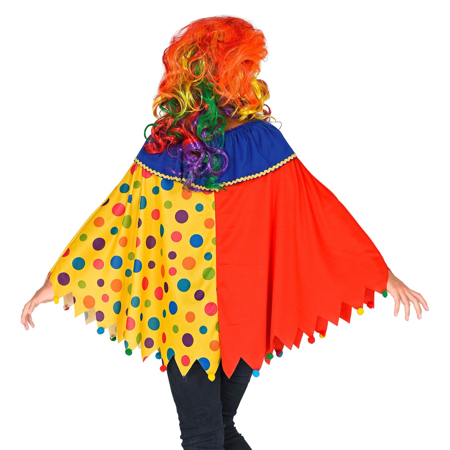 "CLOWN" (Poncho) – Detailansicht