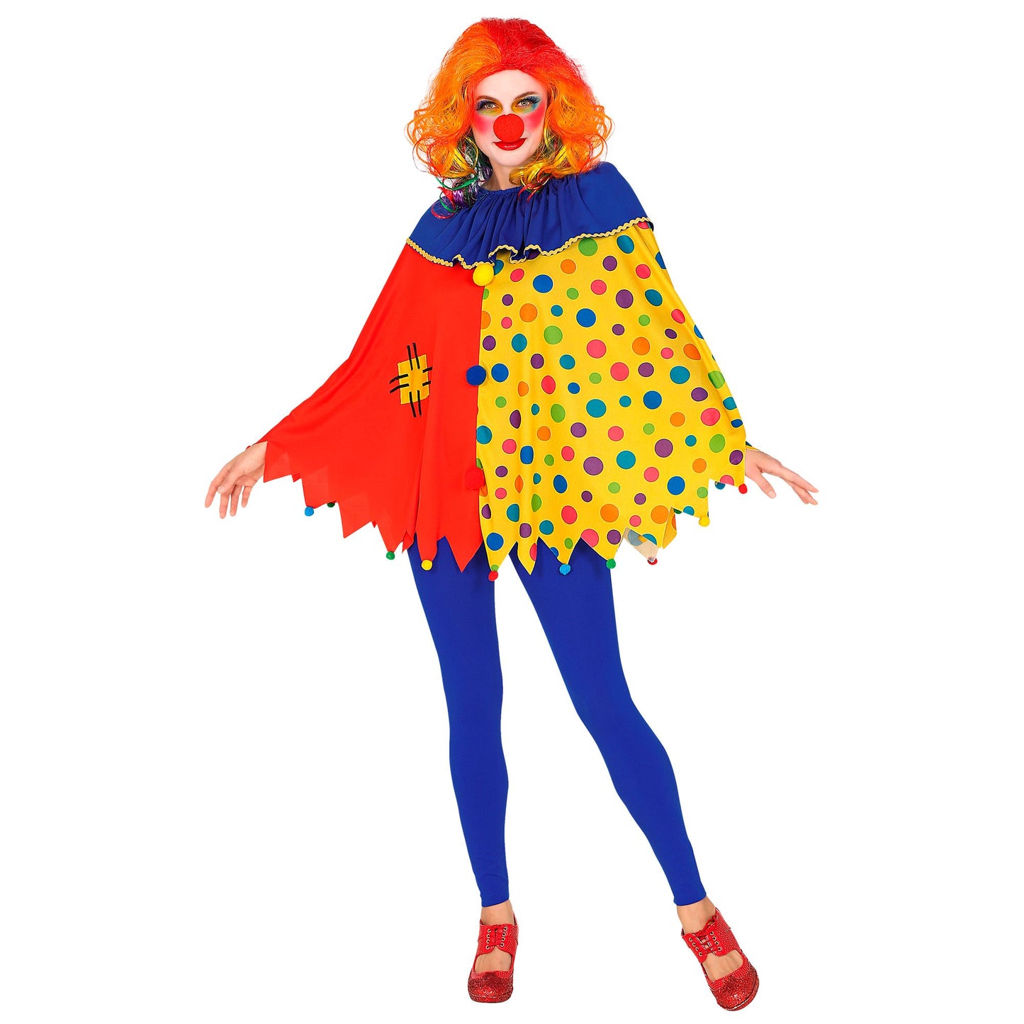 "CLOWN" (Poncho) – Ansicht 3