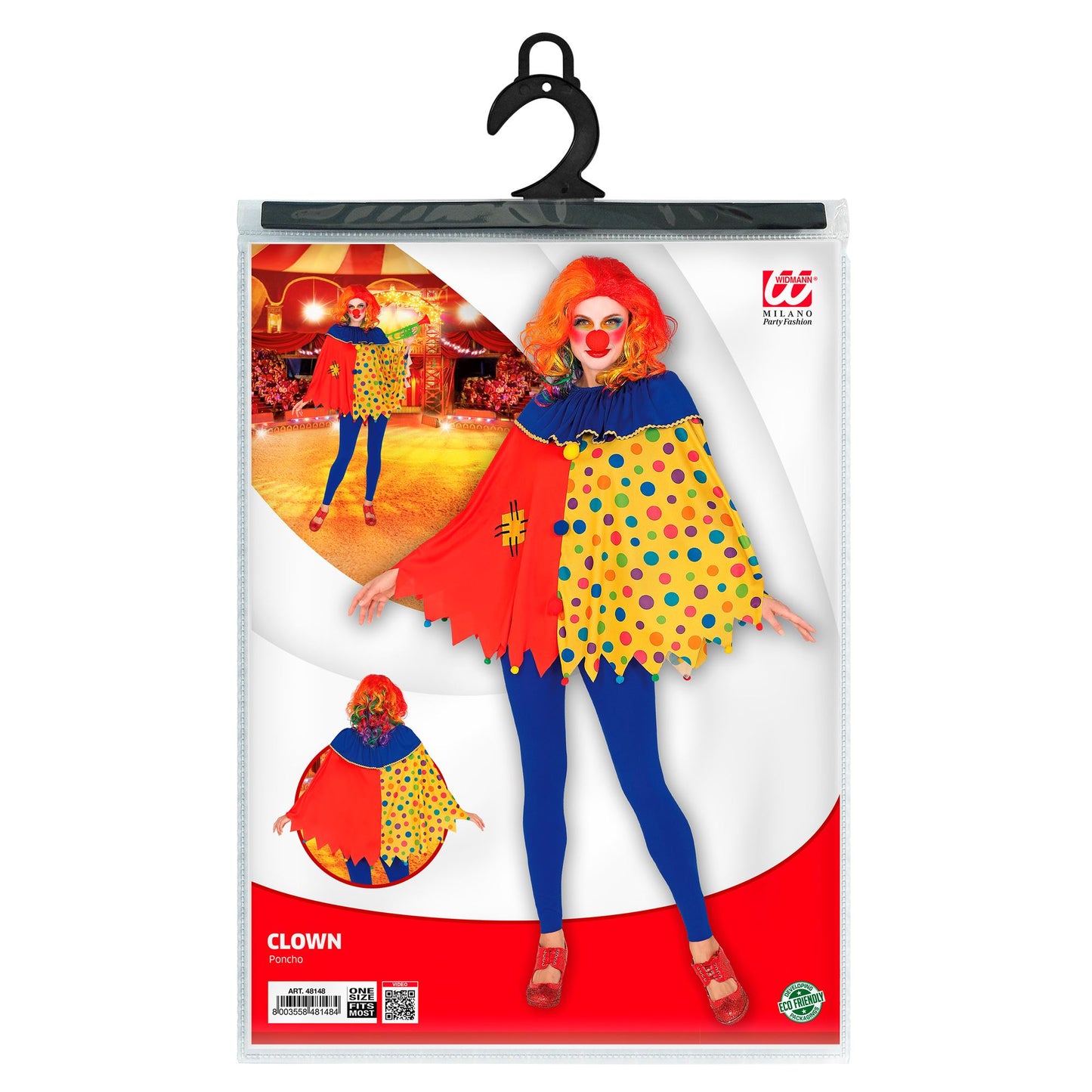 "CLOWN" (Poncho) – Ansicht 5