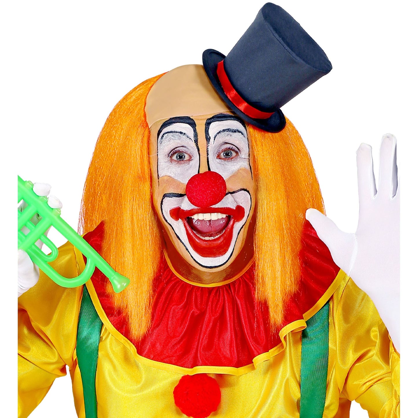 "CLOWNGLATZE MIT ORANGENEN HAAREN" – Ansicht 3