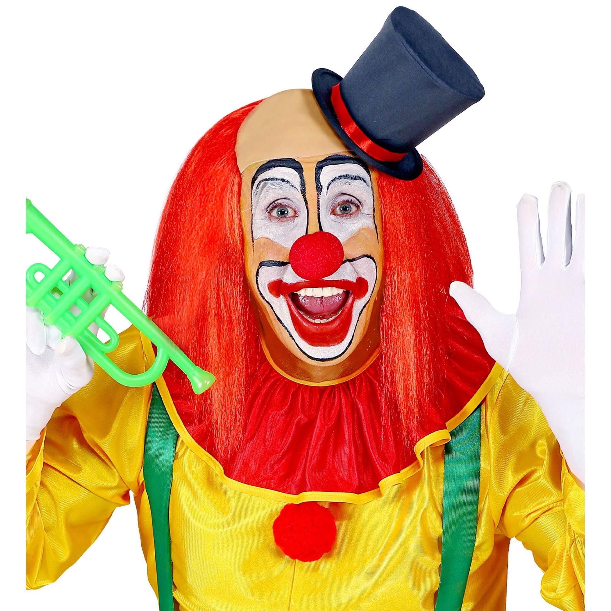 "CLOWNGLATZE MIT ROTEN HAAREN" – Ansicht 3