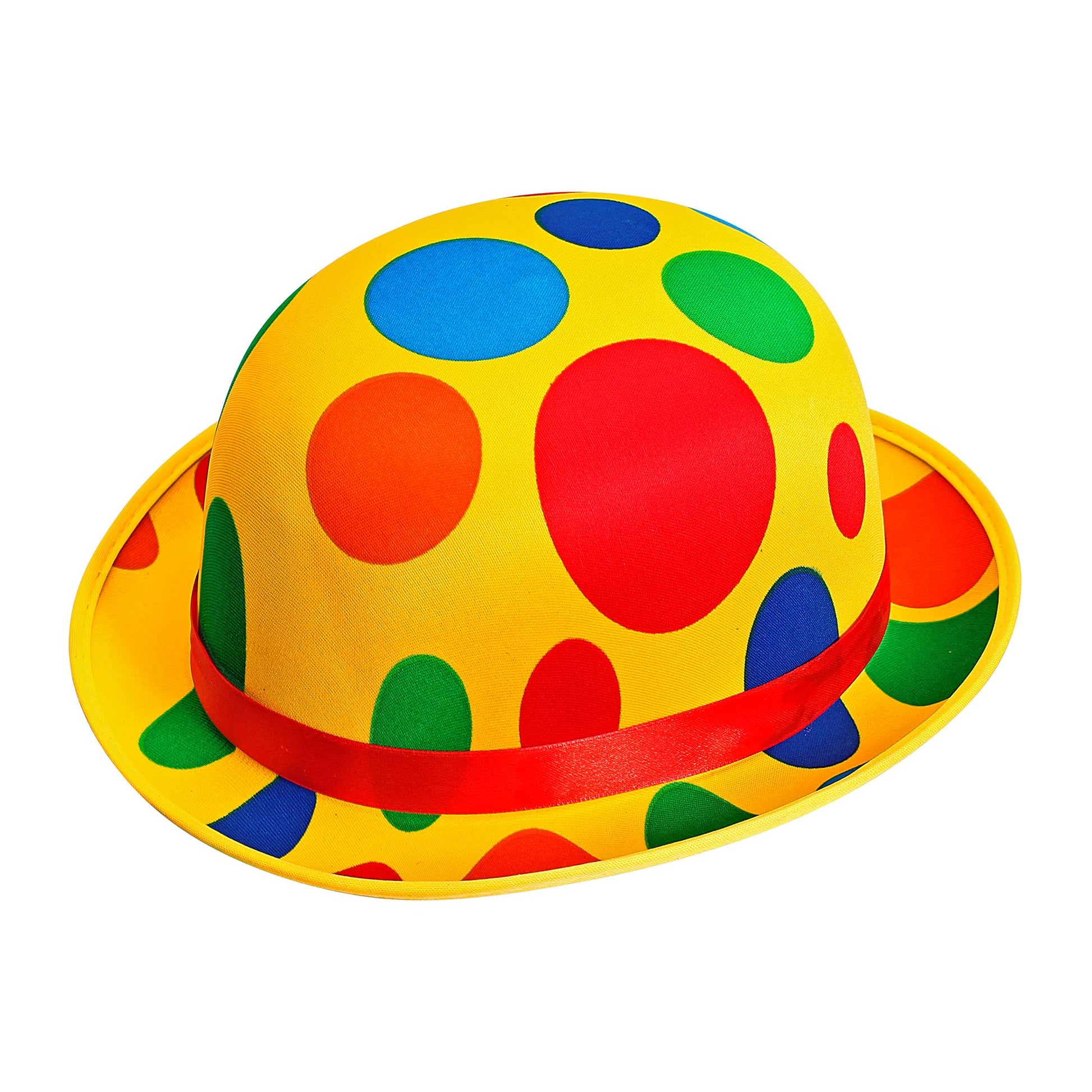 "CLOWNMELONE AUS SATIN" – Vorderansicht