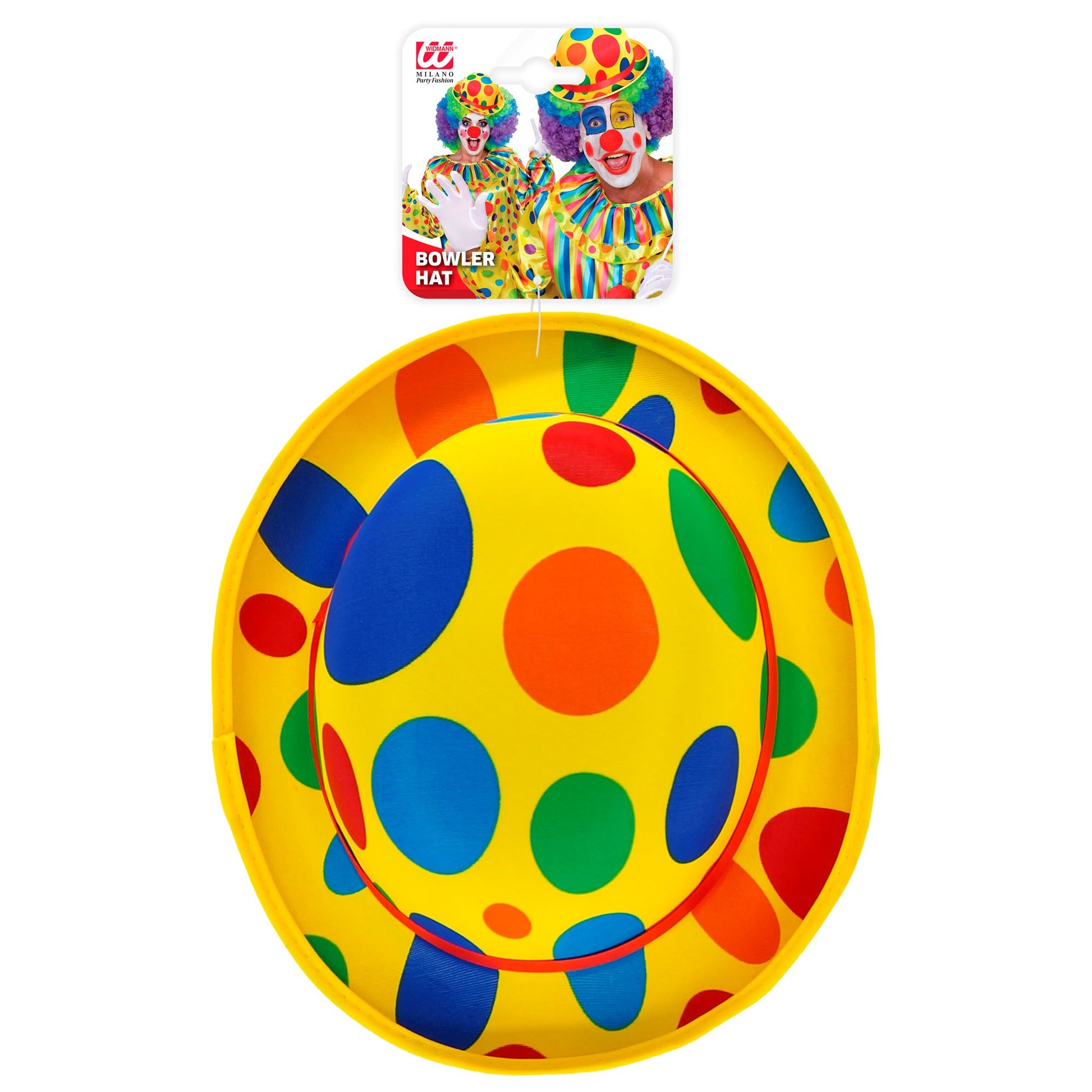"CLOWNMELONE AUS SATIN" – Detailansicht