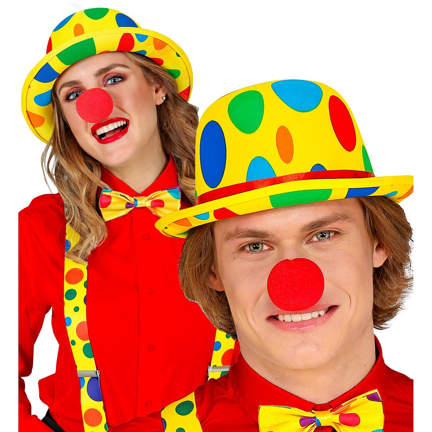 "CLOWNMELONE AUS SATIN" – Ansicht 3
