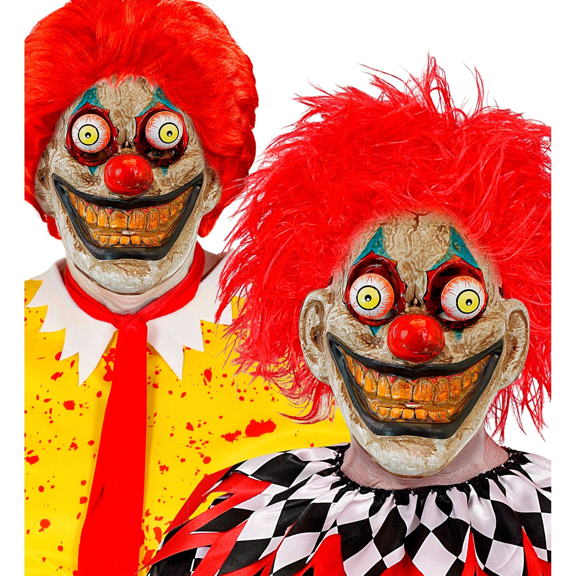 "CLOWNSMASKE MIT WACKELAUGEN" – Ansicht 3