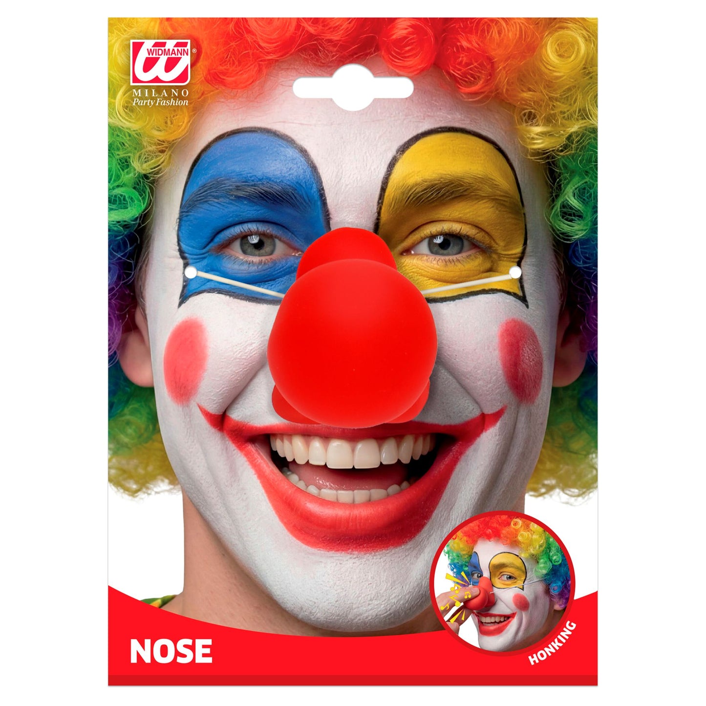 "CLOWNSNASE MIT SOUND" – Detailansicht
