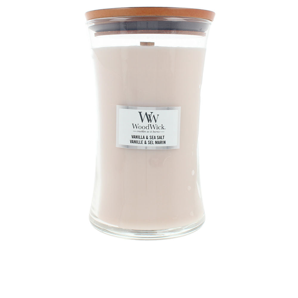 WOODWICK candle #Vanilla &amp; Sea Salt 609 gr