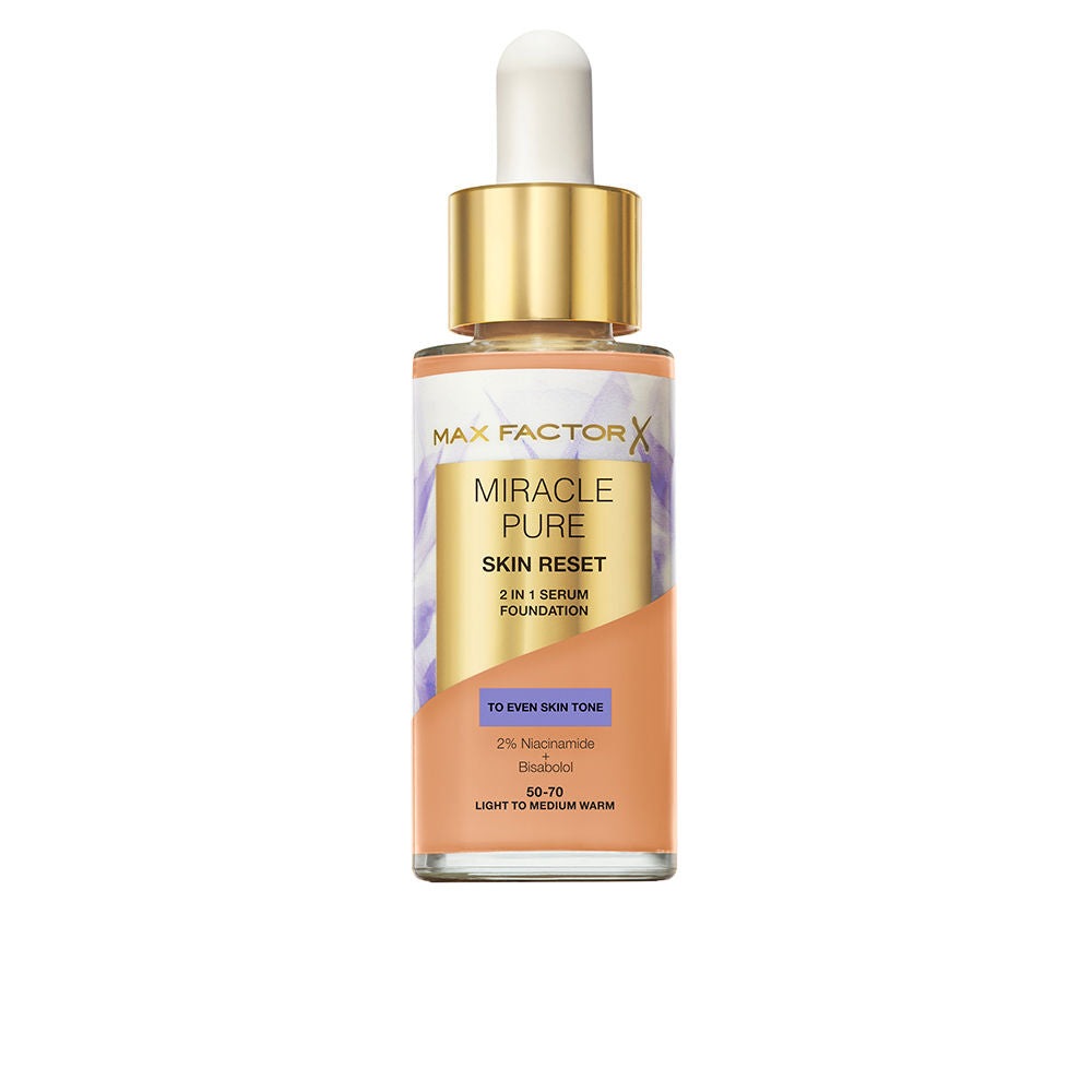 MAX FACTOR Max Factor Miracle Pure 2-in-1 Serum Renovador Light Medium Warm 30 ml Kosmetik