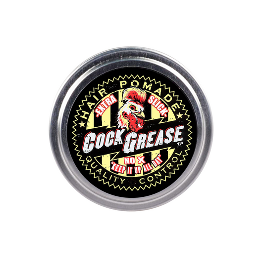 Cock Grease, Extra Slick No X, Haarstyling-Pomade, Glanzfinish, Extra Halt, 50 g