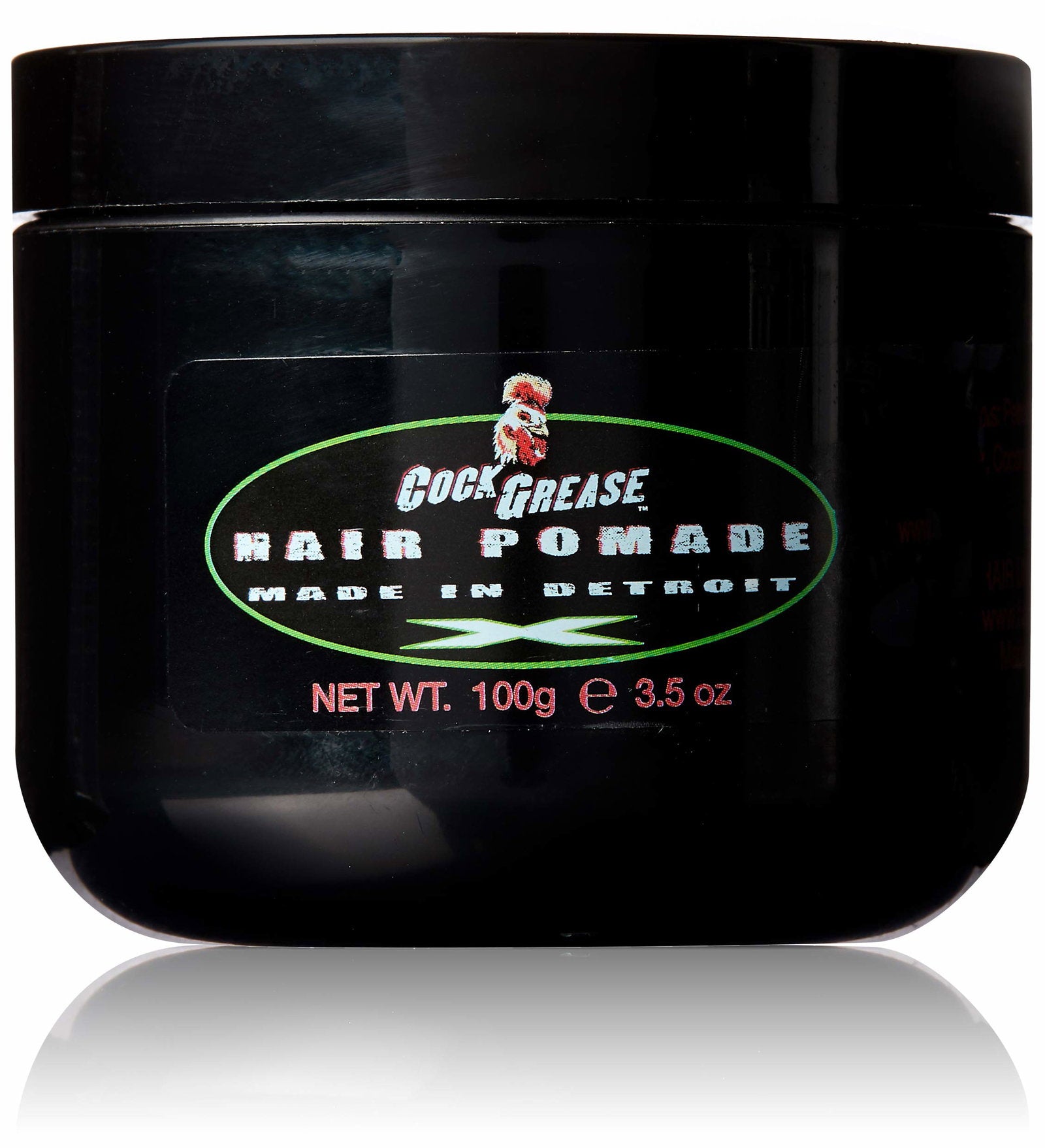 Cock Grease Cock Grease, Extra Stiff X, Haarstyling-Pomade, Glanzfinish, Extra Halt, 100 g Regular