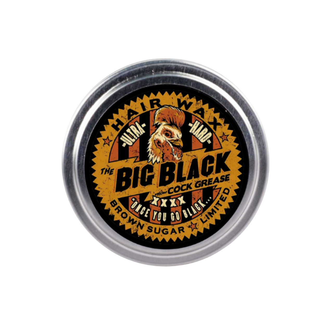 Cock Grease Cock Grease, Ultra Hard The Big Black XXXX, Haarstyling-Pomade, Für Definition und Textur, Fester Halt, 50 g Regu