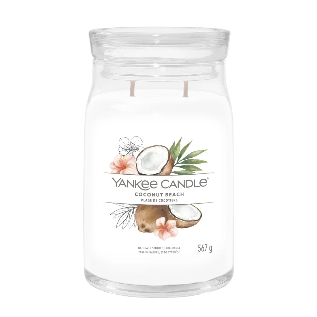 YANKEE CANDLE COCONUT BEACH 567 GR