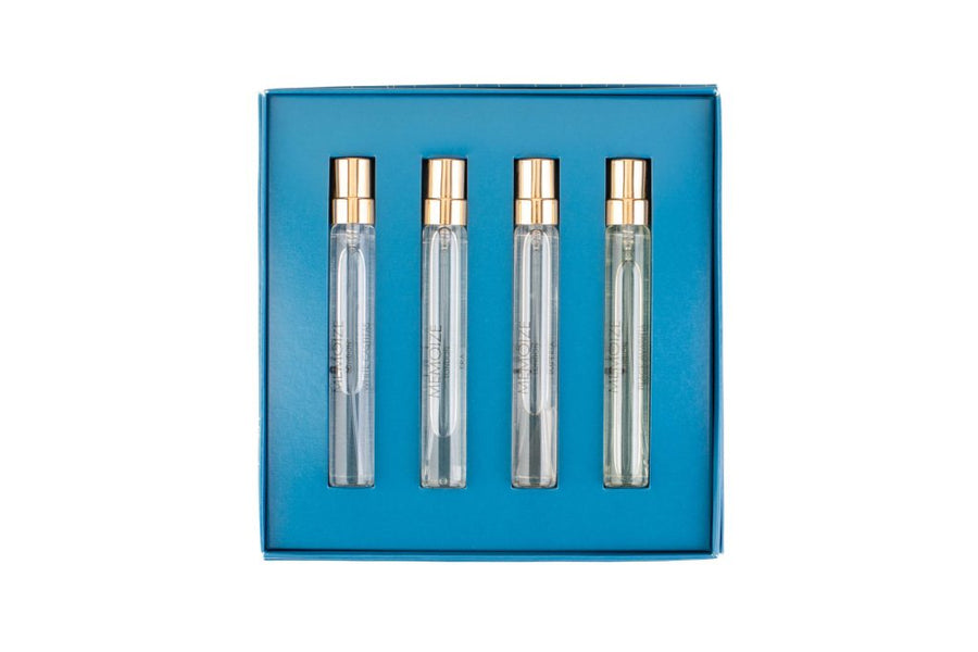 Memoize Parfümset Collection I Set Memoize: White Castitas, Extrait De Parfum, Unisex, 7.5 ml + Era, Extrait De Parfum, Unise