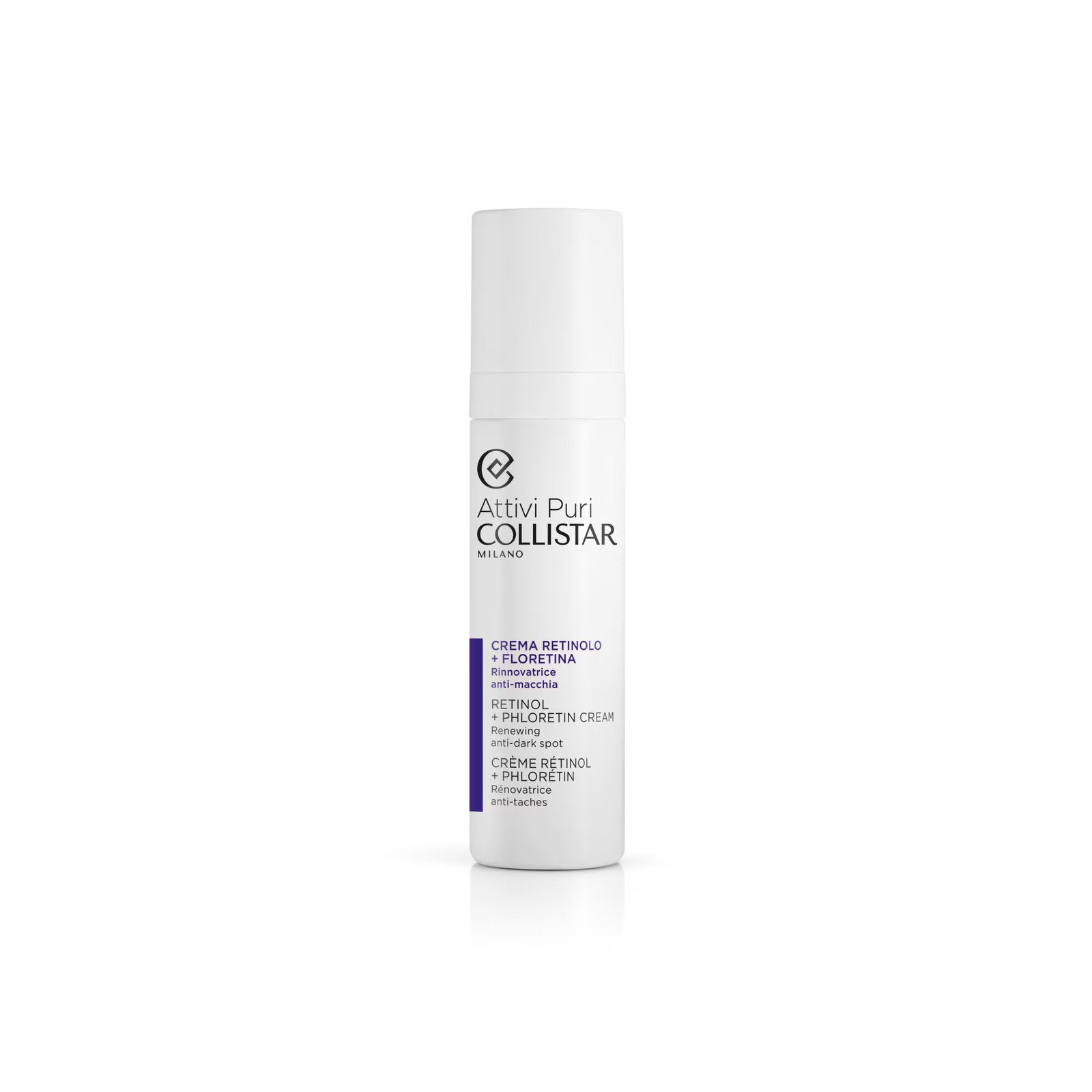 Collistar Collistar, Attivi Puri, Retinol + Phlorentin, Gegen Dunkle Flecken, Sahne, Für das Gesicht, 50 ml Regular