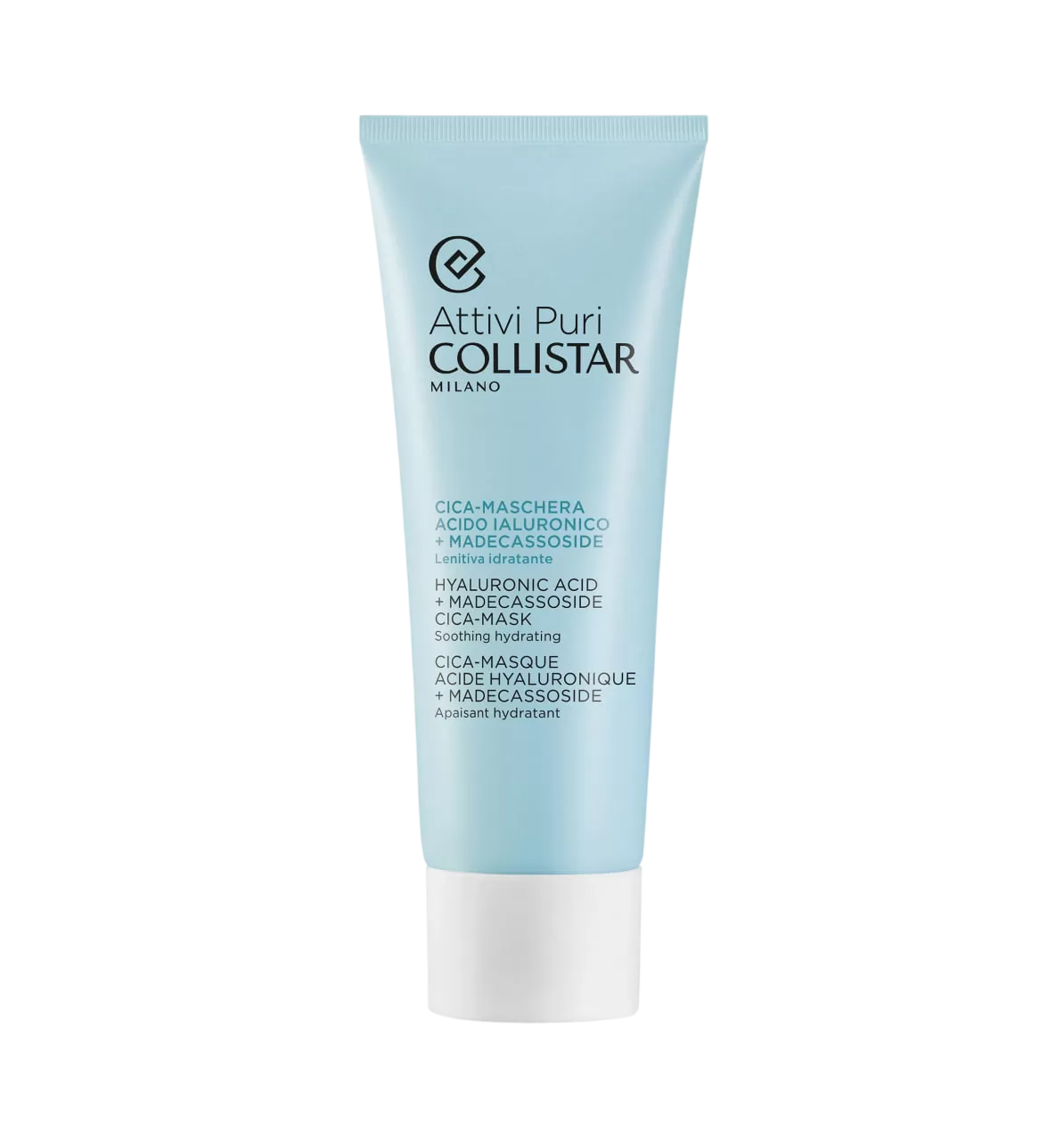 Collistar, Hyaluronic Acid + Madecassoside Cica-Mask, Hydratisierend, Crememaske, Für das Gesicht, 75 ml