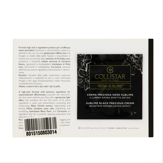 Collistar Collistar, Nero Sublime, Erleuchtend, Tag, Sahne, Für das Gesicht, 3 ml *Muster Sample