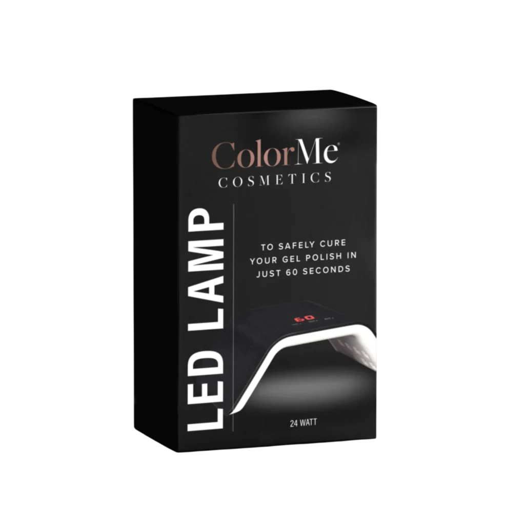 ColorMe Cosmetics LED-Nagellampe Schwarz für Maniküre