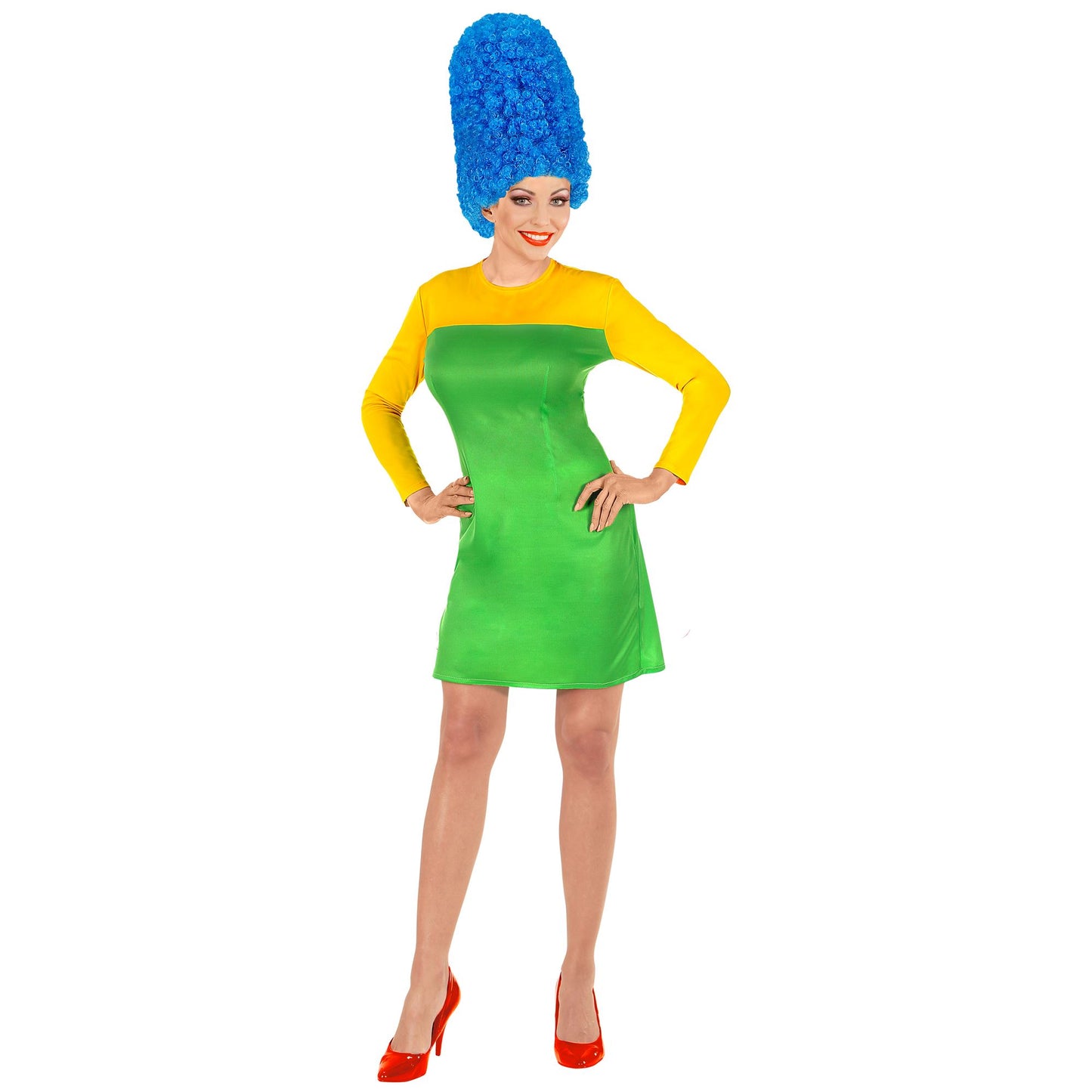 "COMICS GIRL" (Kleid, Perücke) – Detailansicht