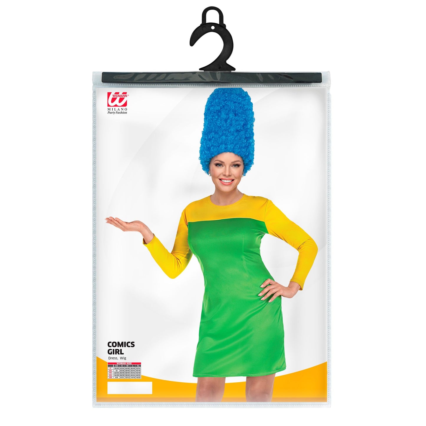 "COMICS GIRL" (Kleid, Perücke) – Ansicht 3