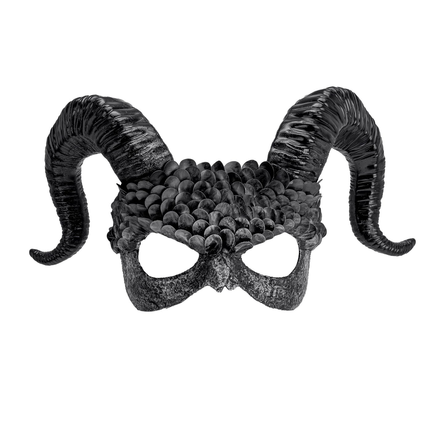 "COMMEDIA DELL'ARTE DÄMONMASKE" – Vorderansicht