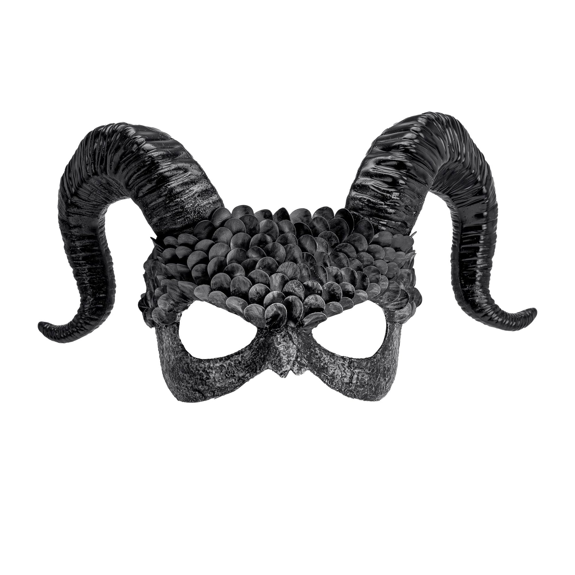 "COMMEDIA DELL'ARTE DÄMONMASKE" – Vorderansicht