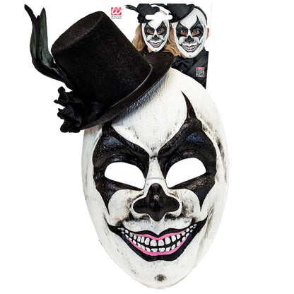 "COMMEDIA DELL'ARTE MASKE MIT HUT" – Detailansicht