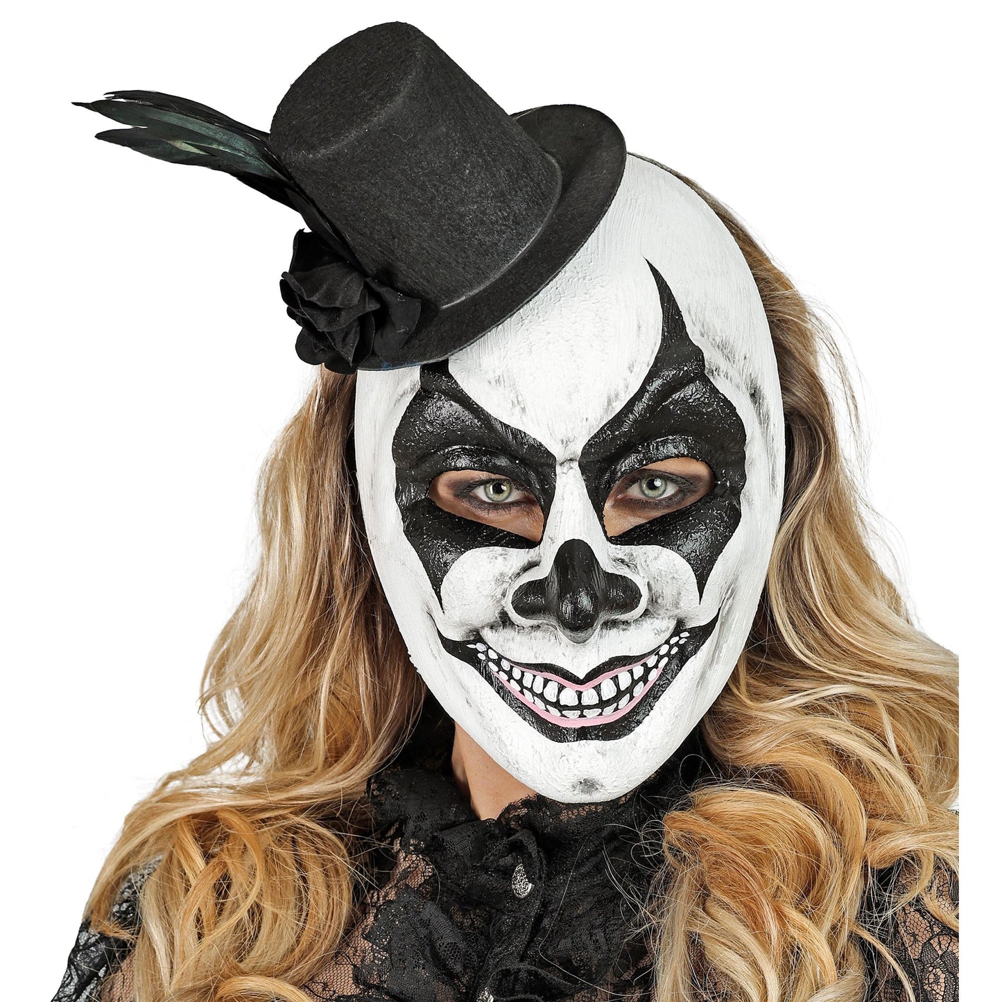 "COMMEDIA DELL'ARTE MASKE MIT HUT" – Ansicht 5