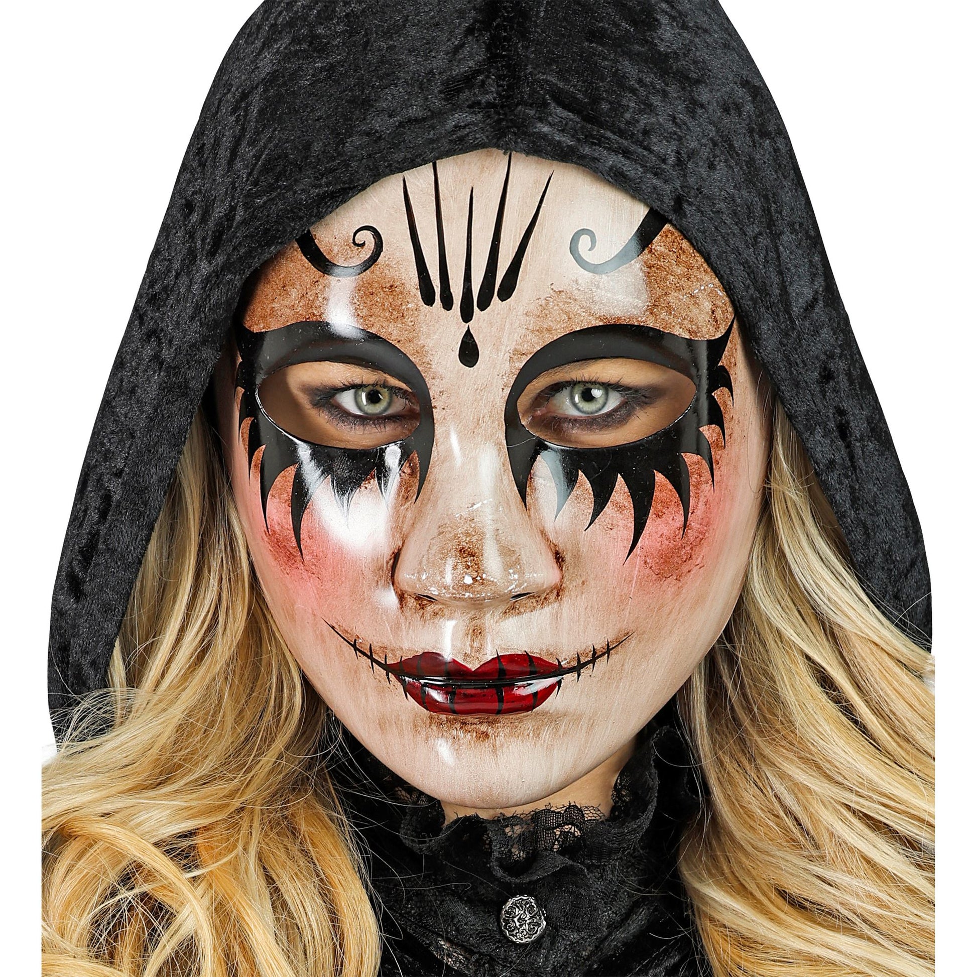 "COMMEDIA DELL'ARTE MASKE UNHEIMLICHE FRAU" – Ansicht 4
