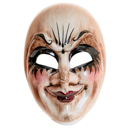 "COMMEDIA DELL'ARTE MASKE UNHEIMLICHER MANN" – Vorderansicht