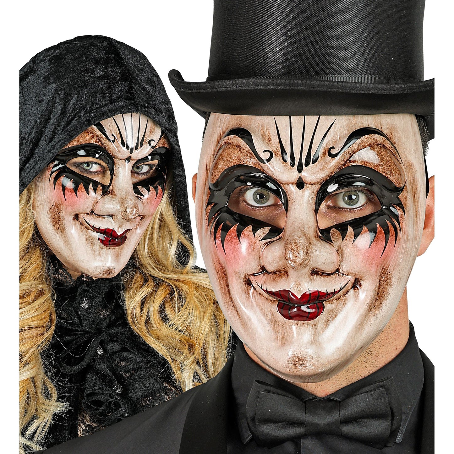 "COMMEDIA DELL'ARTE MASKE UNHEIMLICHER MANN" – Ansicht 3