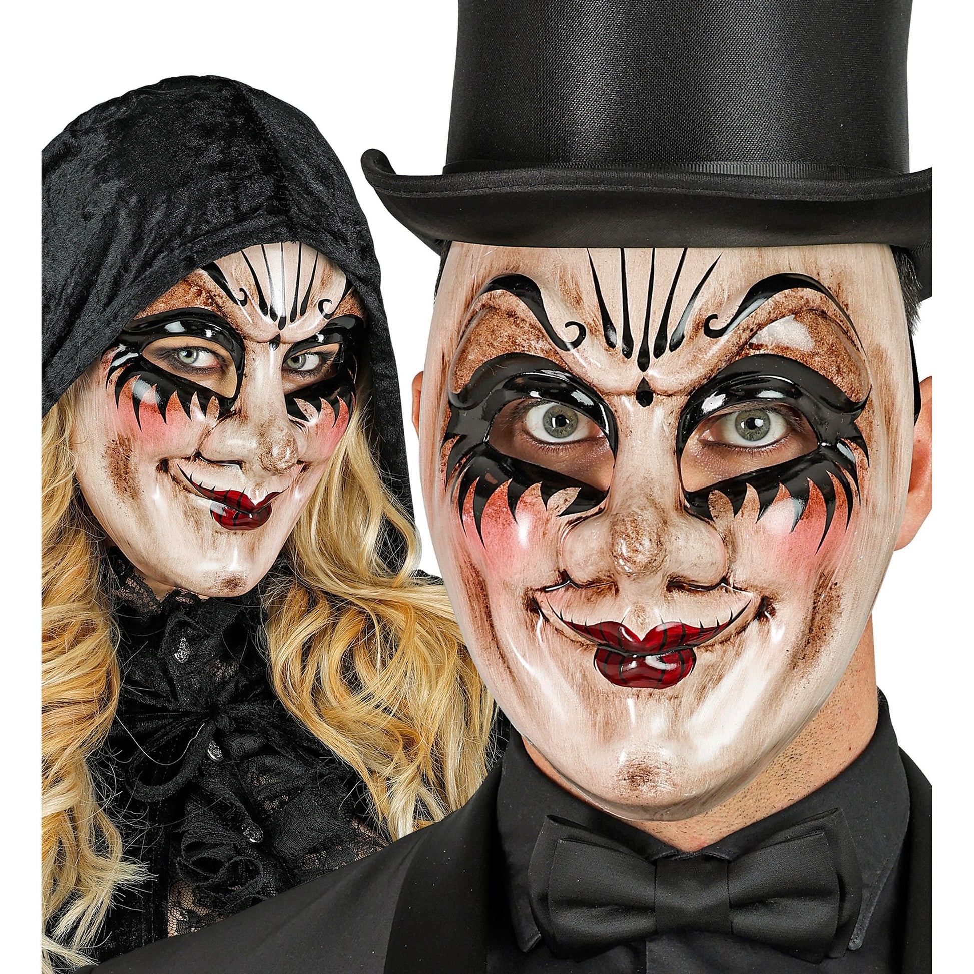 "COMMEDIA DELL'ARTE MASKE UNHEIMLICHER MANN" – Ansicht 3