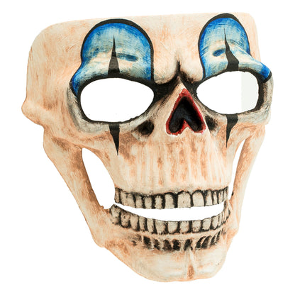 "COMMEDIA DELL'ARTE TOTENKOPF CLOWNMASKE" – Vorderansicht