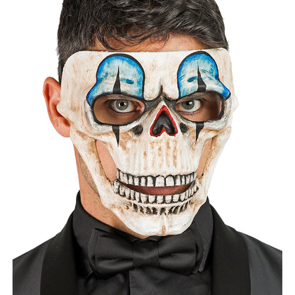 "COMMEDIA DELL'ARTE TOTENKOPF CLOWNMASKE" – Ansicht 4