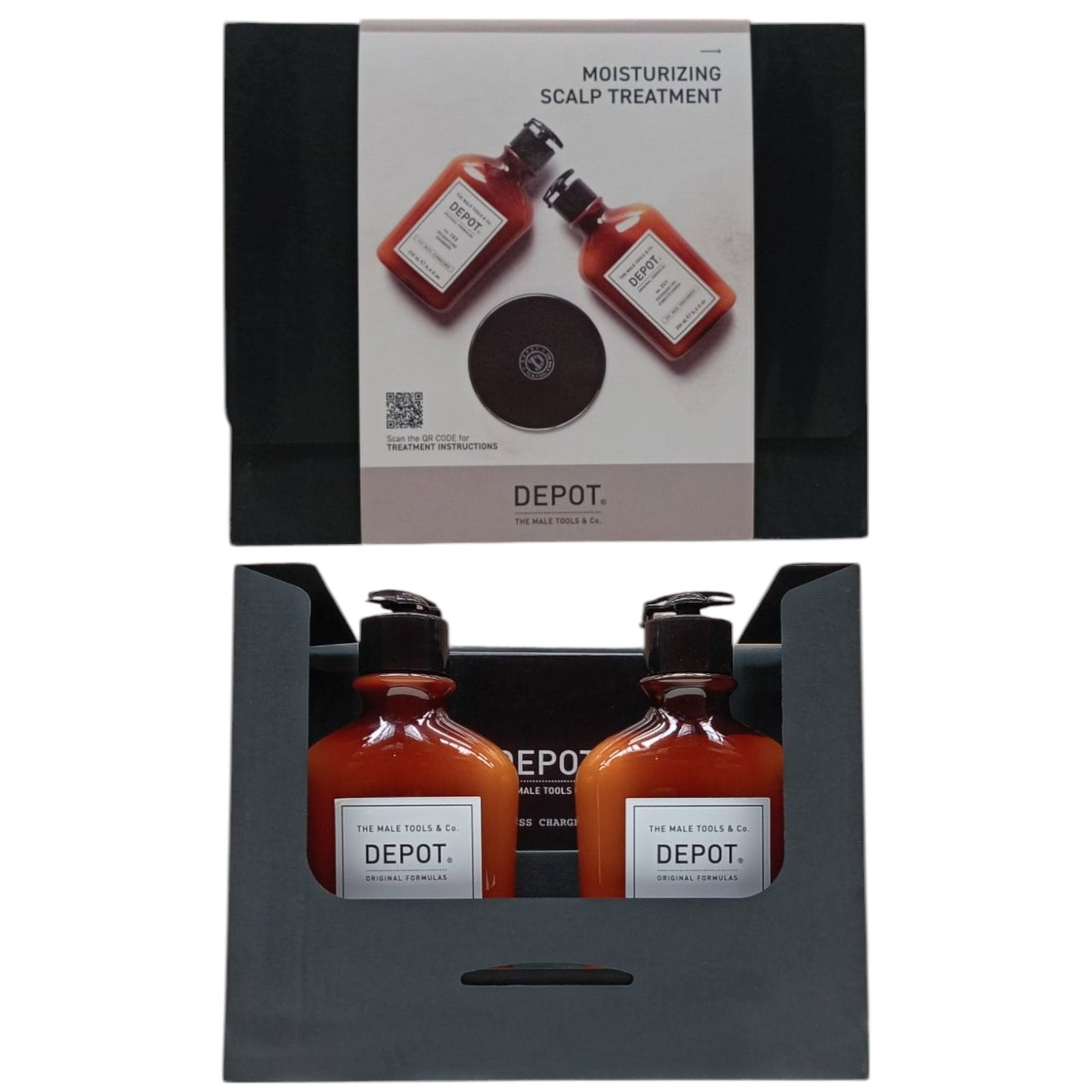 Depot Haarpflegeset Consumer Kit E Set Depot: 100 Hair Cleansing No. 103, Pro-Vitamin B5, Hair Shampoo, For Hydration, 250 ml