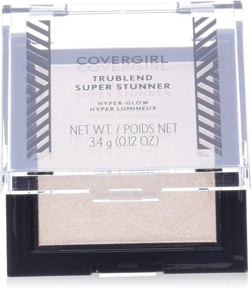 Covergirl, Trublend Super Stunner, Hervorhebung, Rouge-Highlighter Kompakt, Blaue Perle, 3.4 g