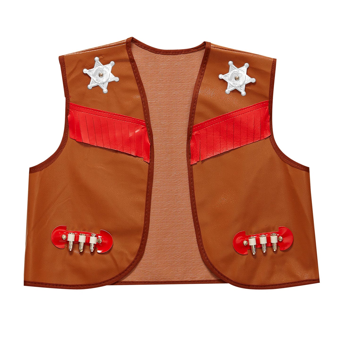 "COWBOY" - braun (Weste) – Ansicht 3