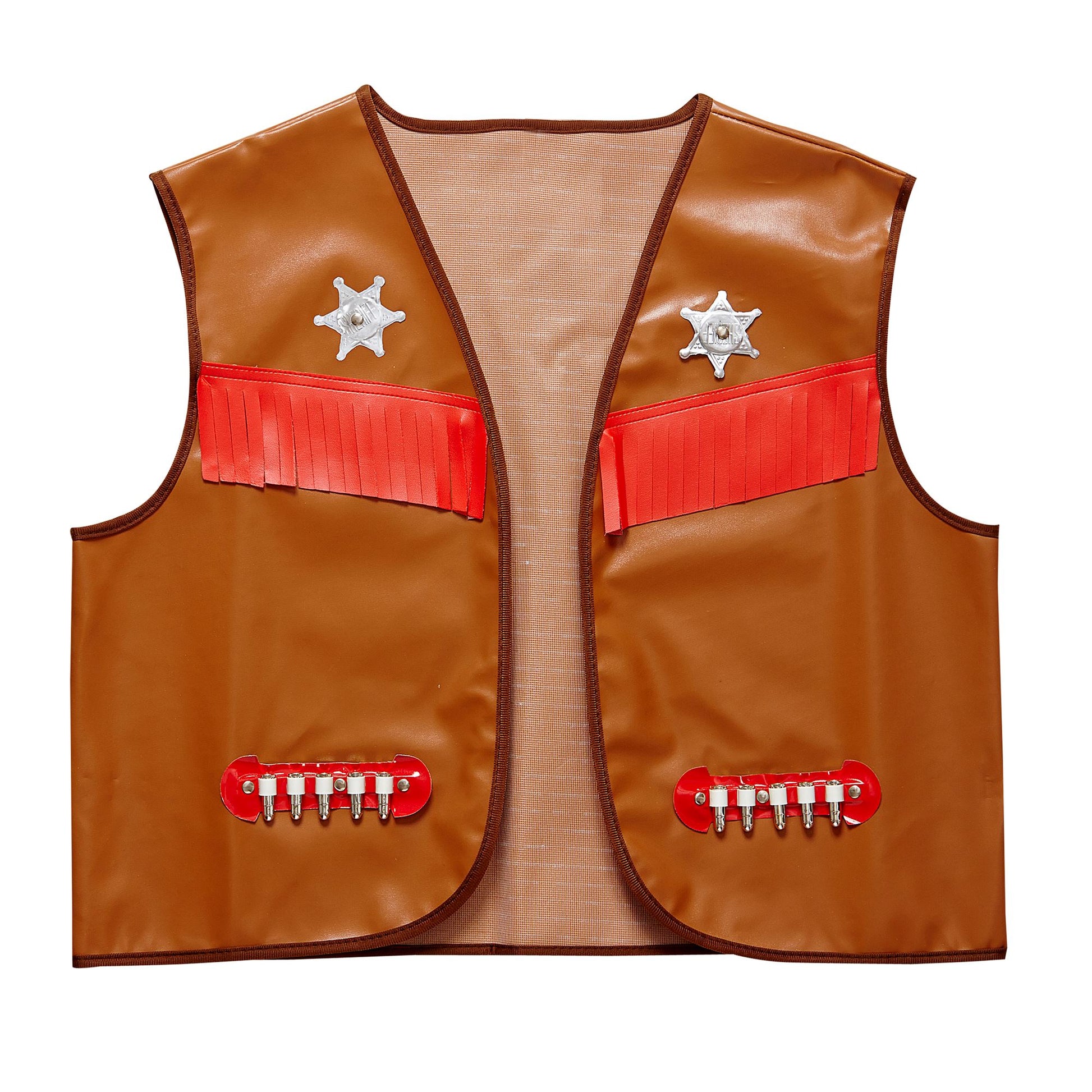 "COWBOY" - braun (Weste) – Ansicht 3