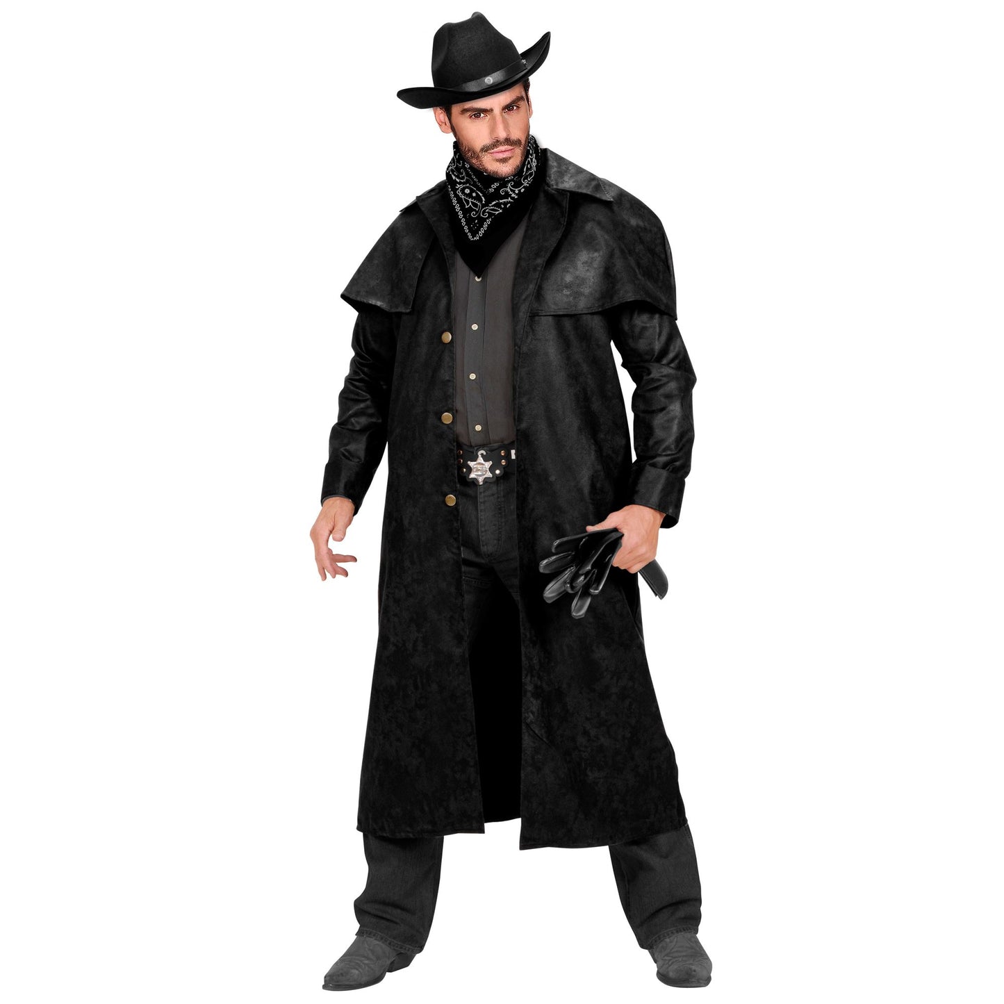 "COWBOY" (Duster Mantel) – Vorderansicht